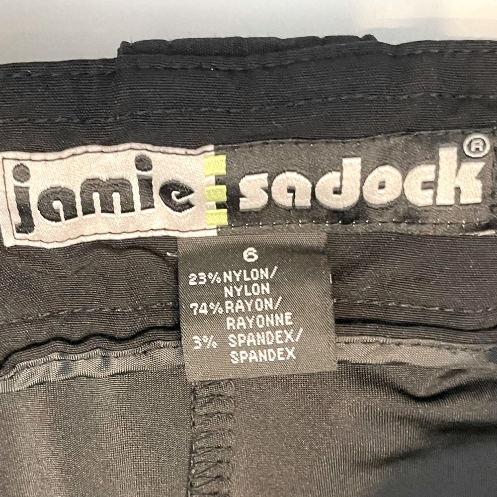 Jamie Sadock Women’s Black Golf/Tennis Skort Sz 6 - Picture 3 of 10